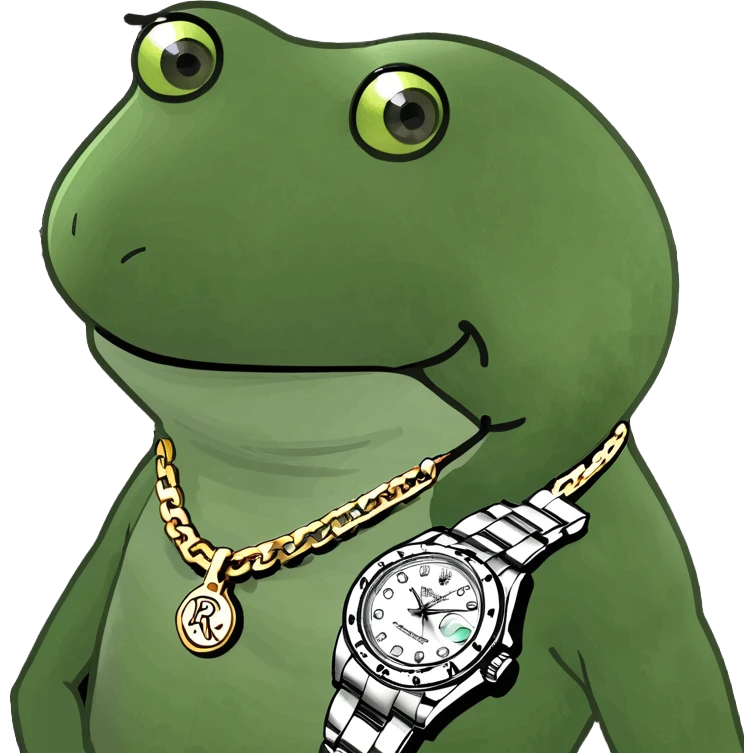 Iced out Rolex emoji