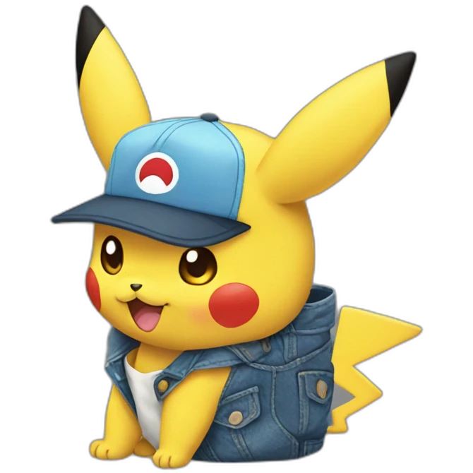 Pikachu demin emoji