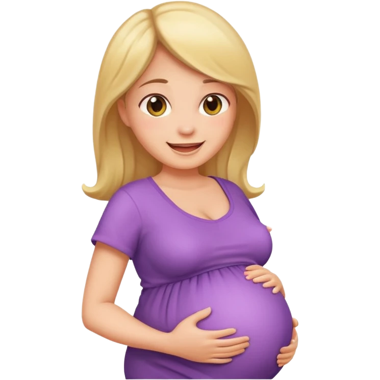 Manifest pregnancy  emoji