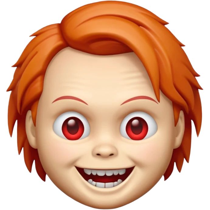 Un emojin de chuky emoji