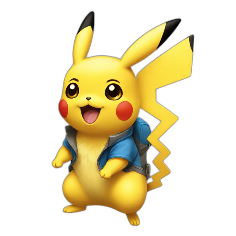 Pikachu avec le pouce en l'air emoji