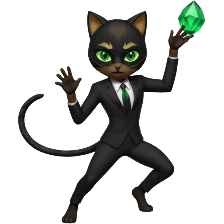 Catacylsm cat noir emoji