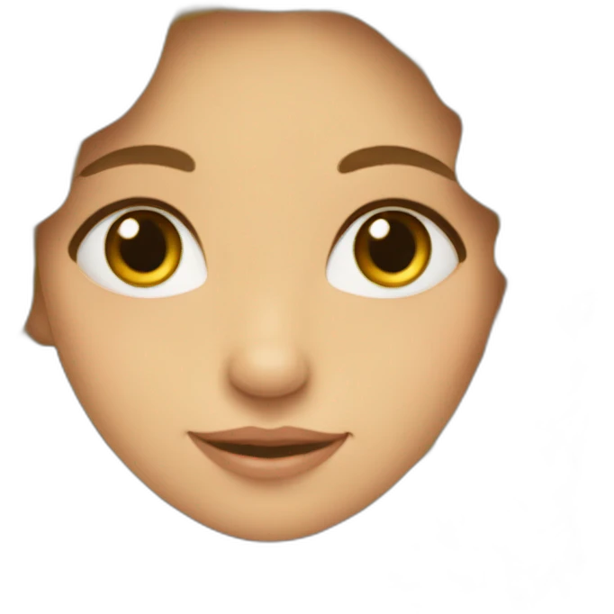 Fille grosse têtes petit corp emoji