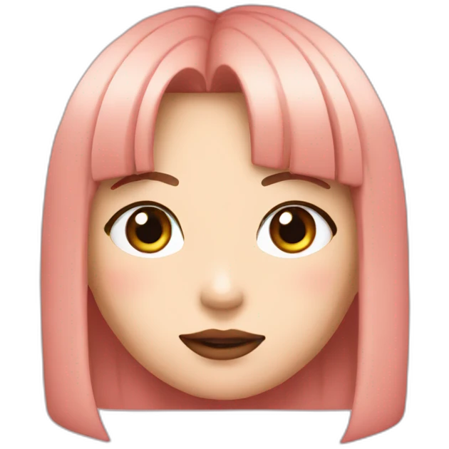 Lisa from blackpink emoji