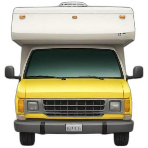 Camping car breaking bad emoji