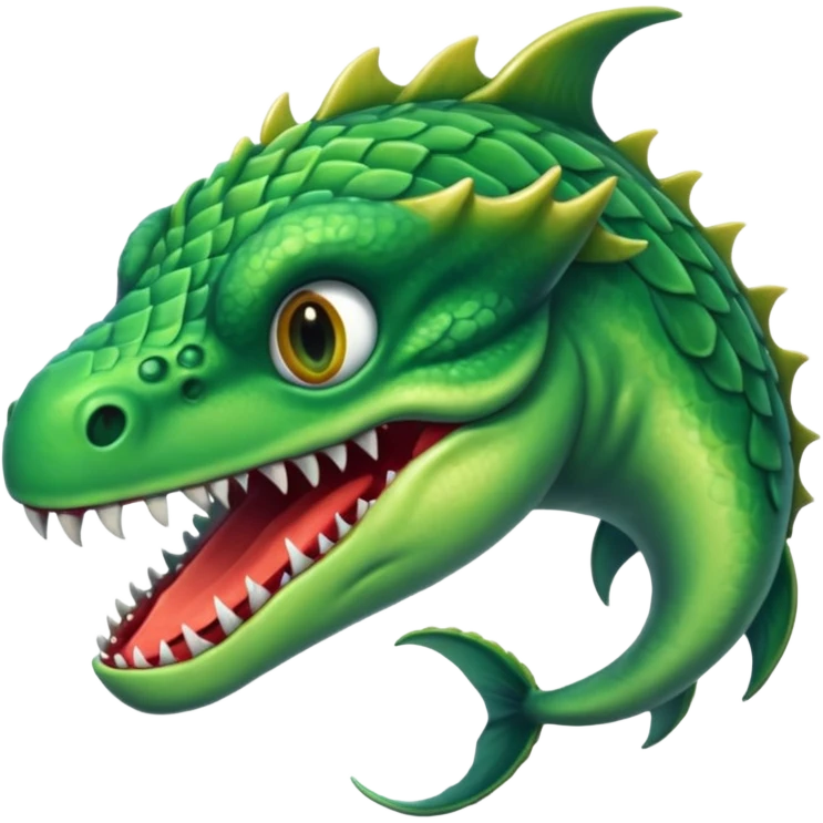 Bloop sea monster  emoji