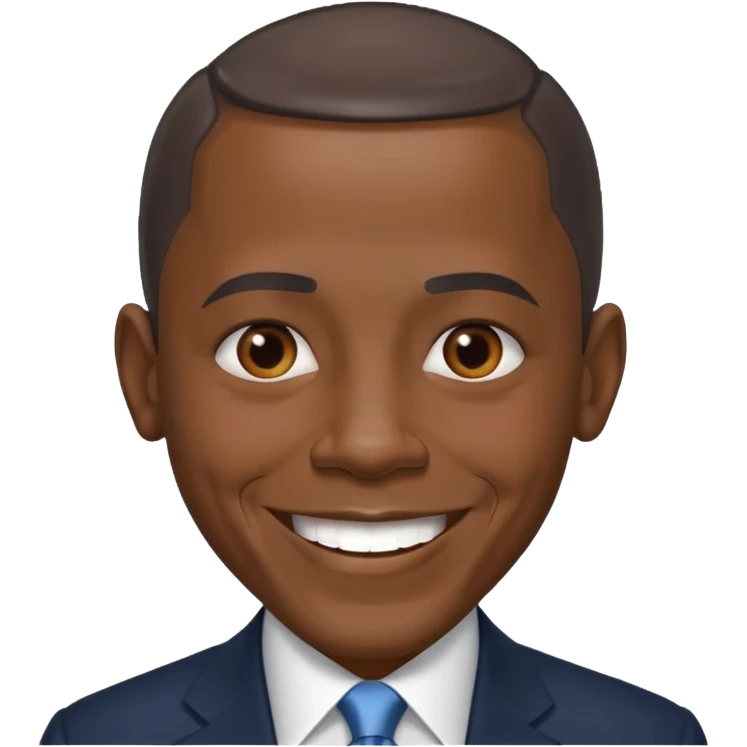 Barack Obama president emoji