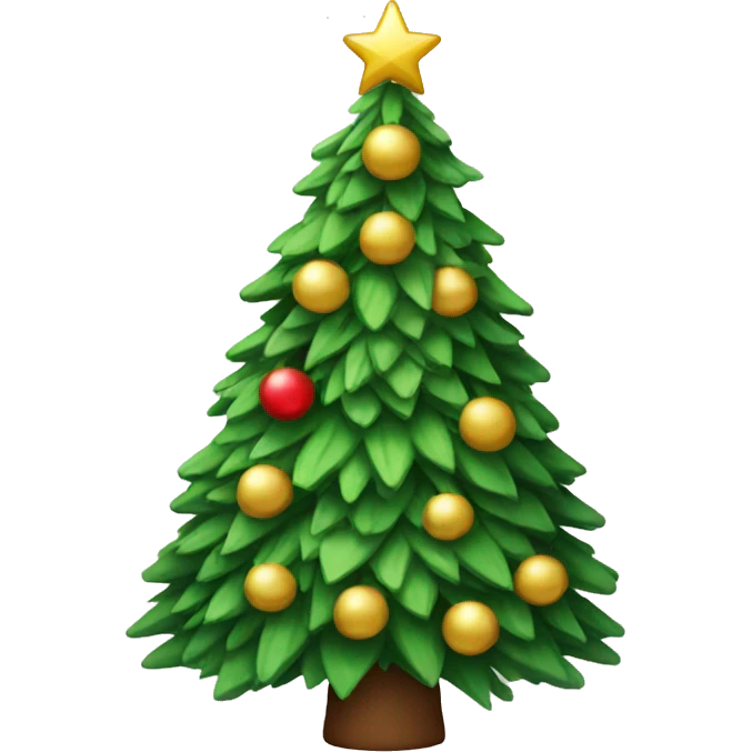 Christmas tree emoji