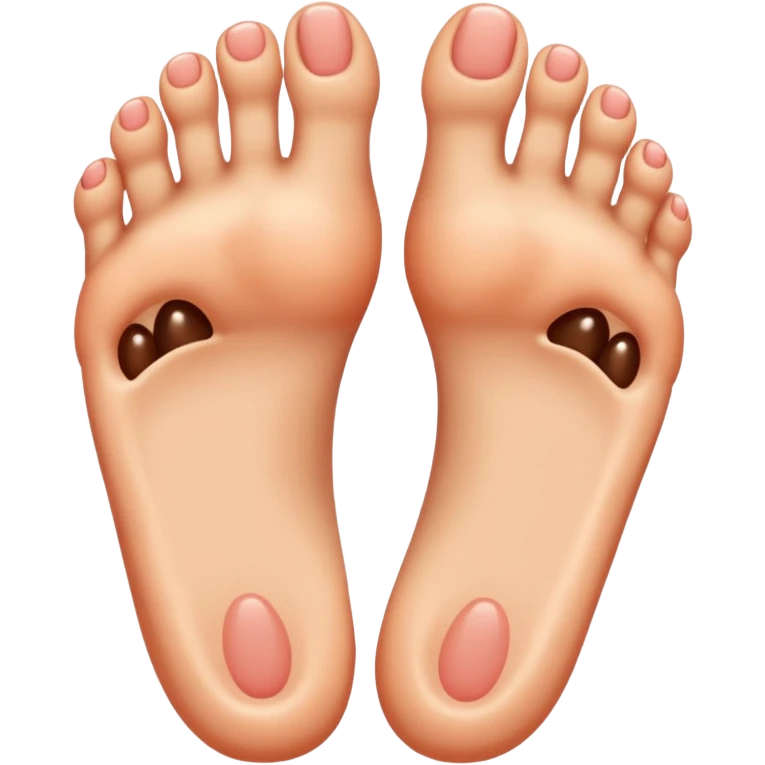 The foot emoji but everything EXCEPT the toes are the eye emoji emoji