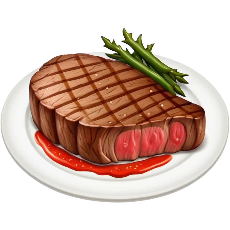 Steak dinner  emoji
