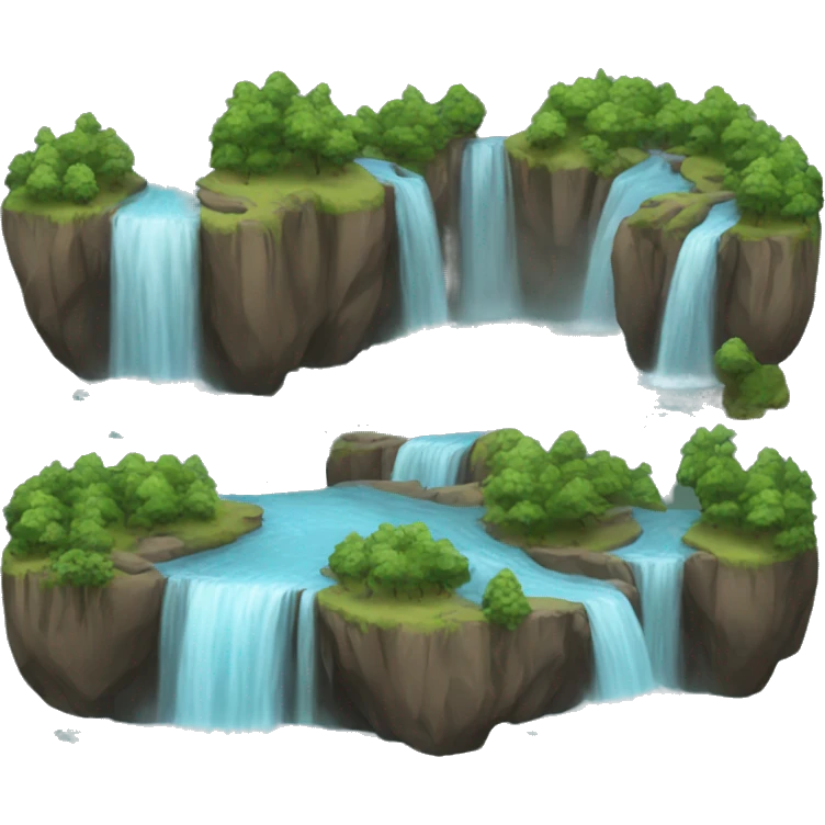 Waterfalls emoji