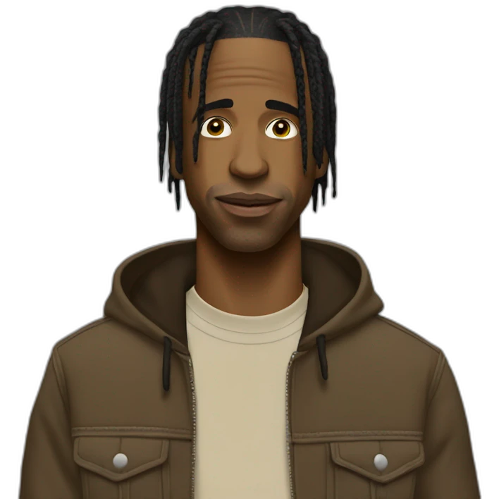Travis Scott fâche emoji