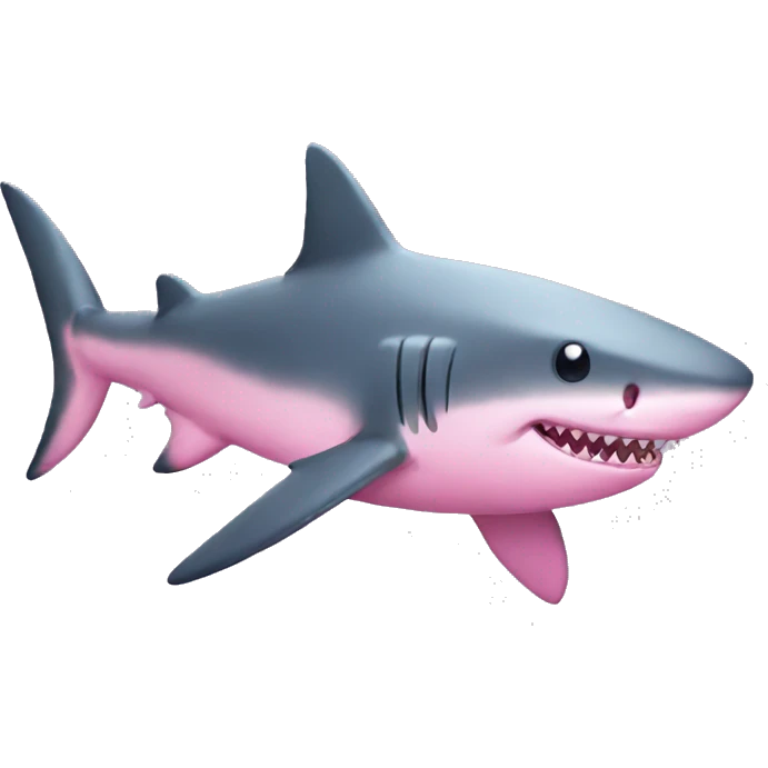 Pink Shark emoji