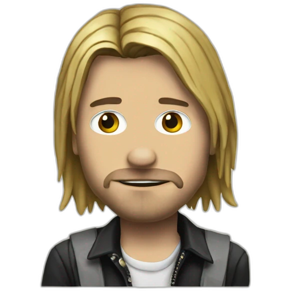 Kurt cobain emoji