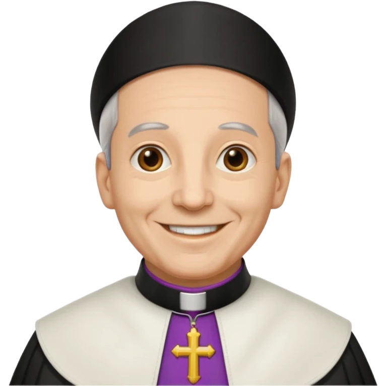 Make me a archbishop zucchheto emoji