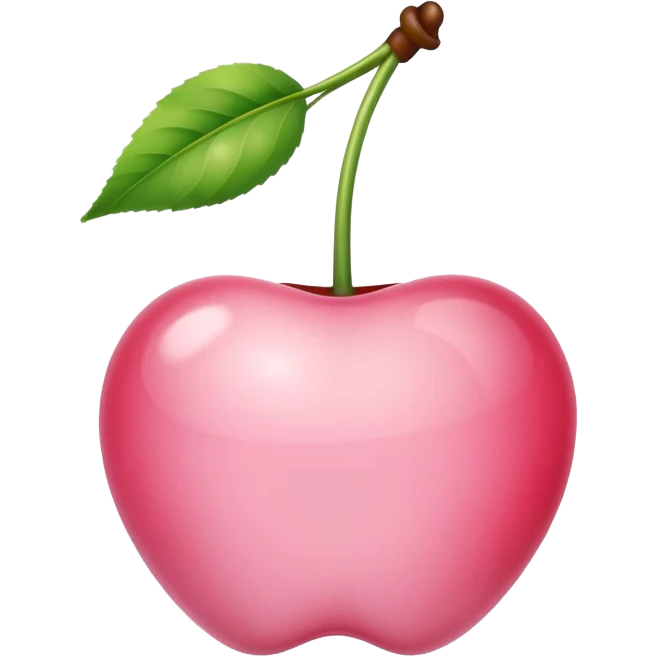 light pink Cherry emoji