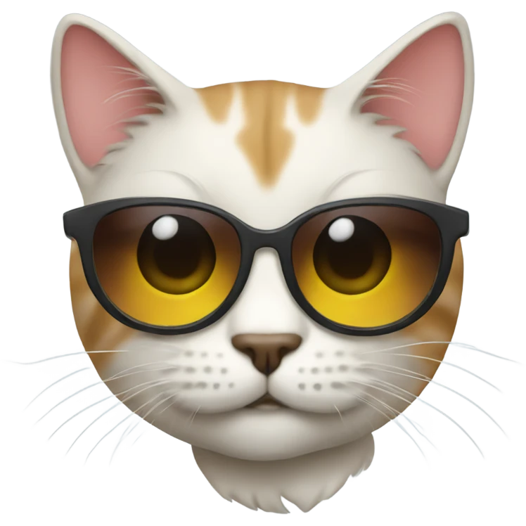 Cat with shades emoji