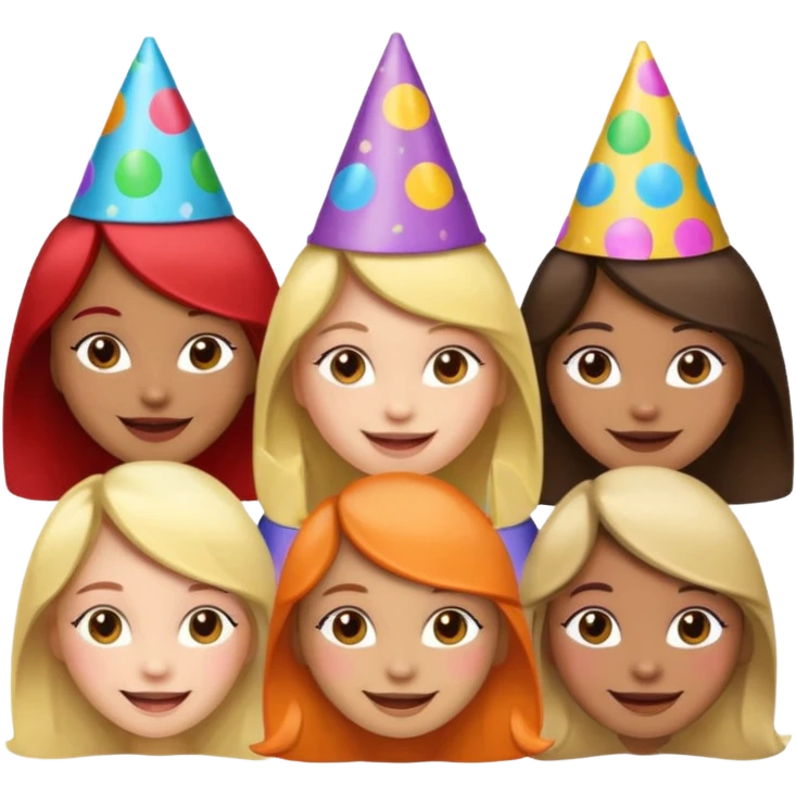 group of girls emoji
