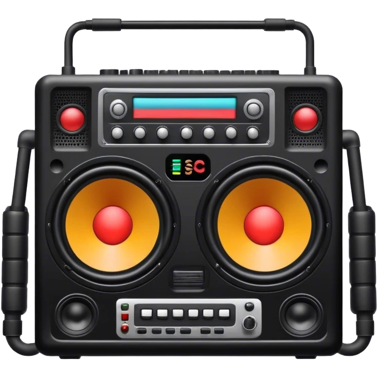 hand made jamaican sound system emoji