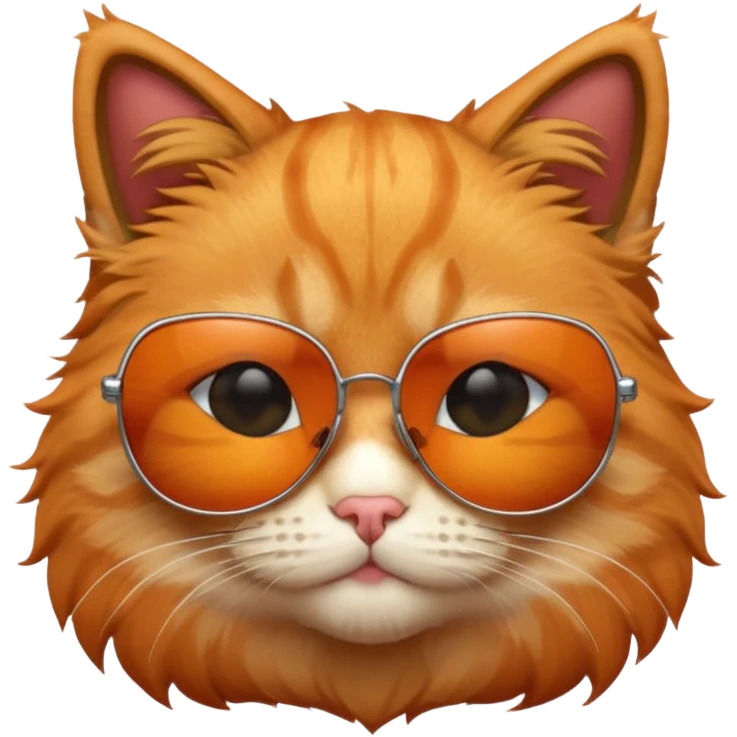 Cat wearing sunglasses emoji