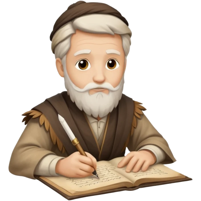 ancient Feathered pen scholar emoji