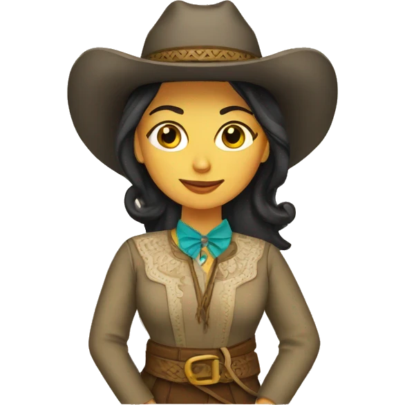 MUJER VAQUERA emoji