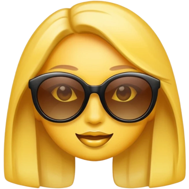 Emoji that has diva sunglasses  emoji