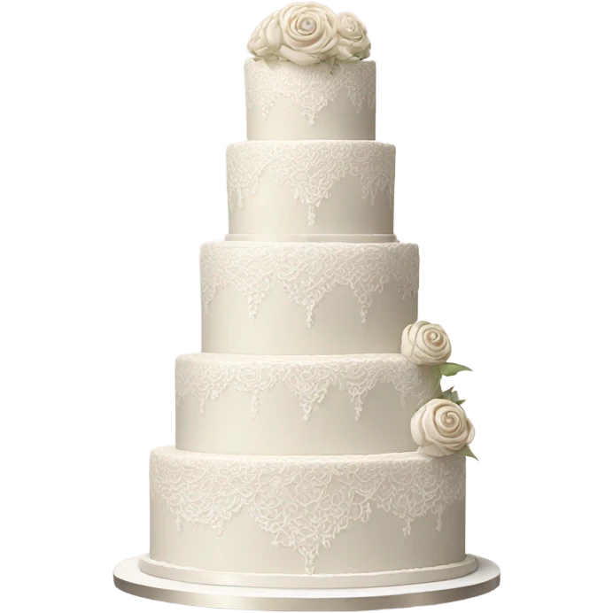 Wedding cake emoji