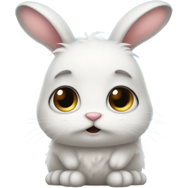 crying bunny emoji