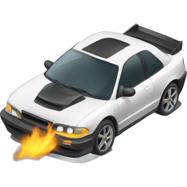 Car drifting  emoji