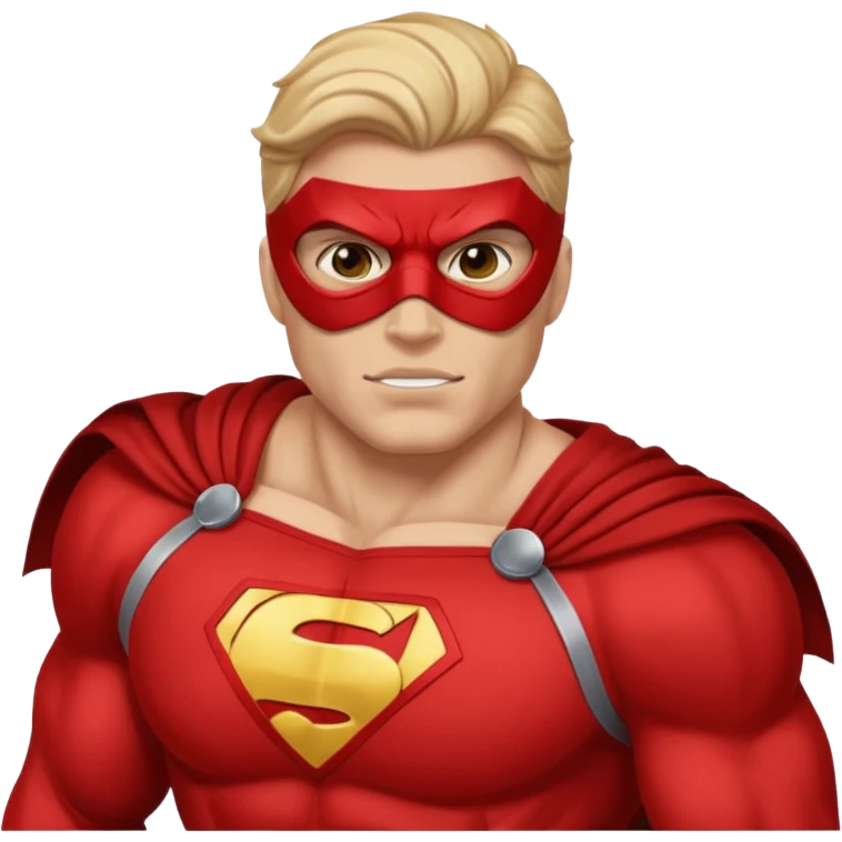 A superhero emoji