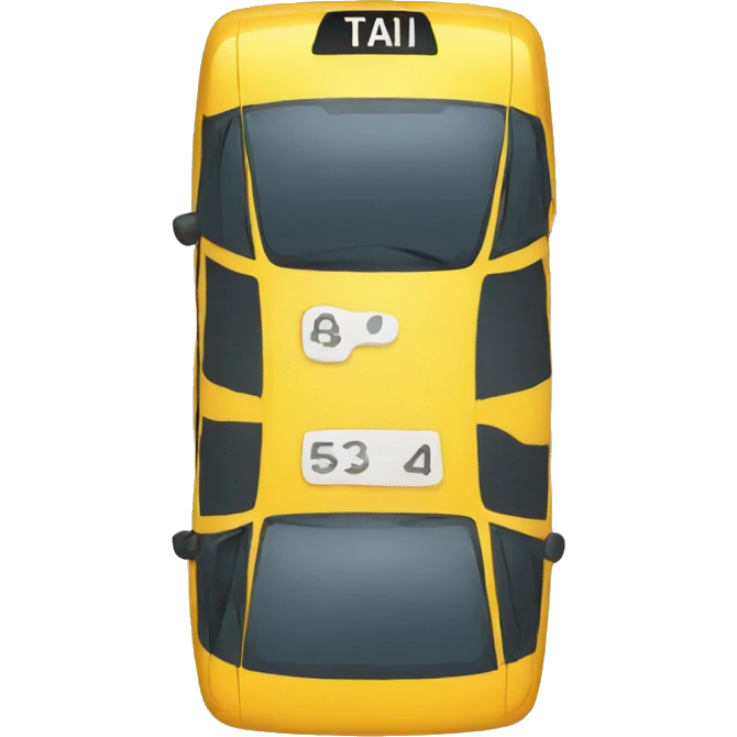 taxi ai emoji