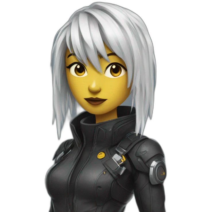 Cyberpunk rebbeca emoji