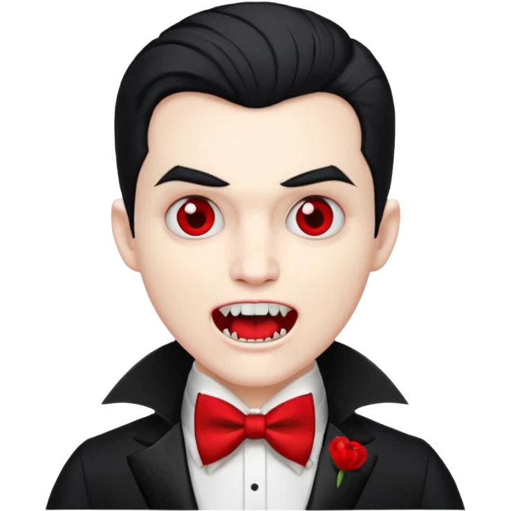 vampire singing emoji