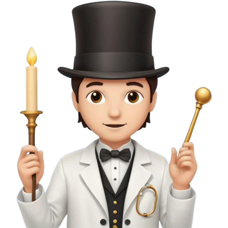 Magician Doctor. emoji