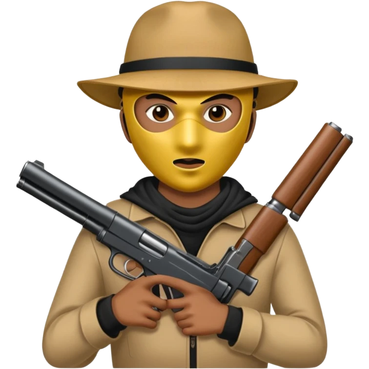 Robbery image  emoji