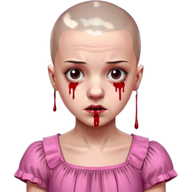eleven from stranger things emoji