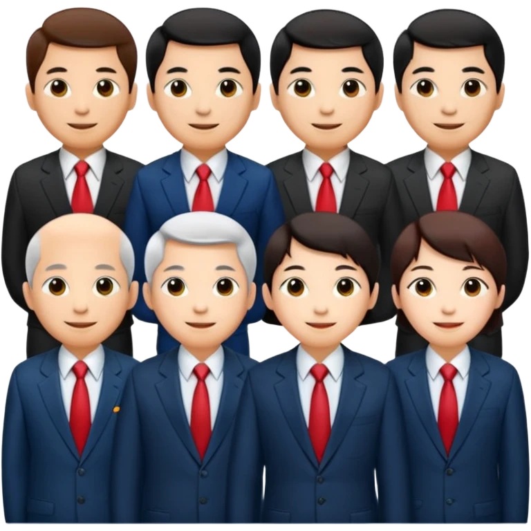 Kuomintang (KMT) and the Chinese Communist Party (CCP) emoji
