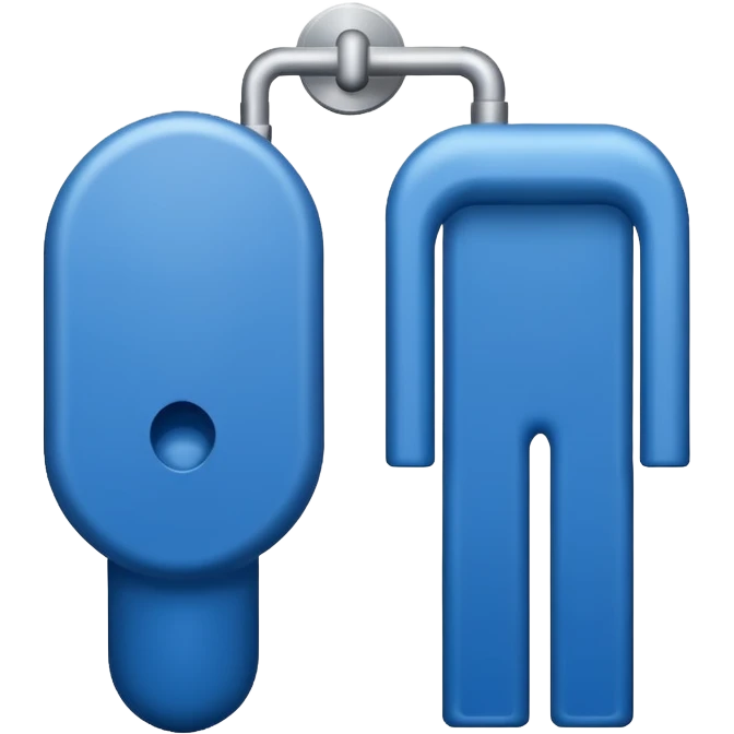 men yazan tuvalet tabelası emoji