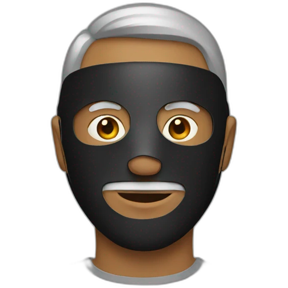 Man wearing mask  emoji