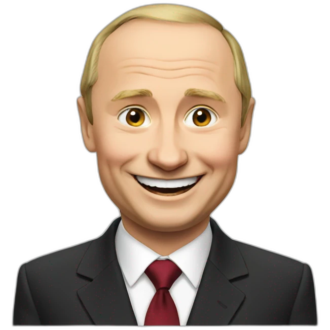 Putin smiling emoji