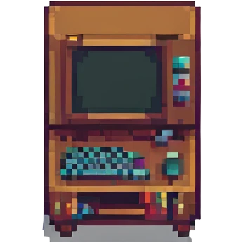 ordinateur, style pixel art emoji