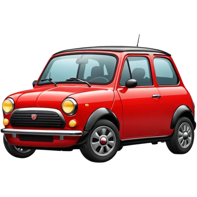 fiat mini rosso emoji