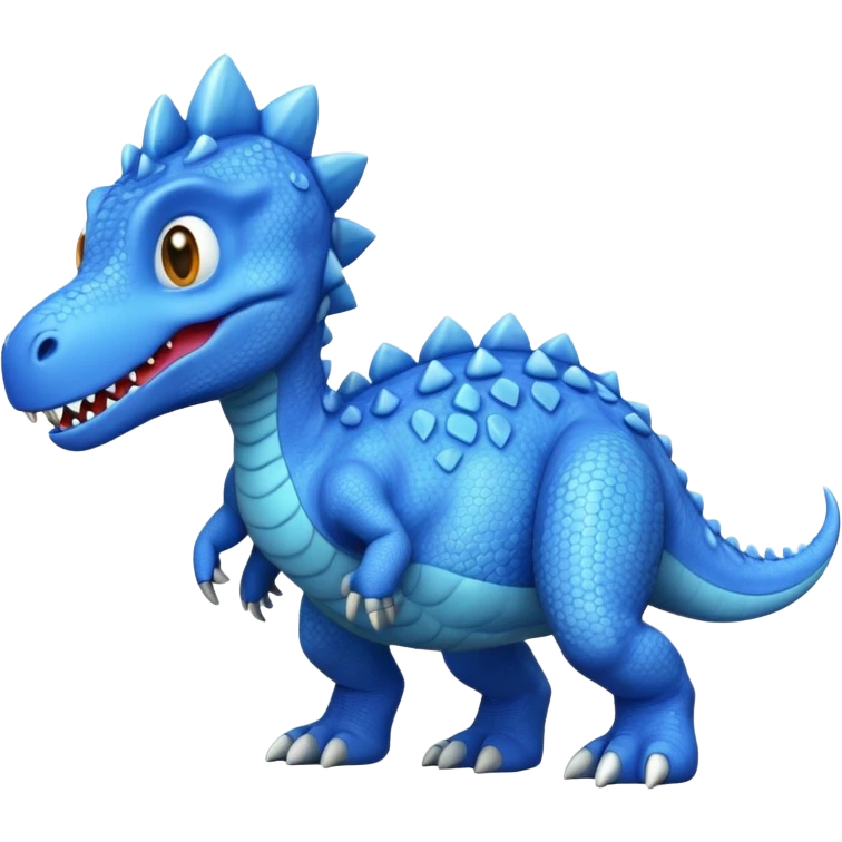 blue dinosaur emoji