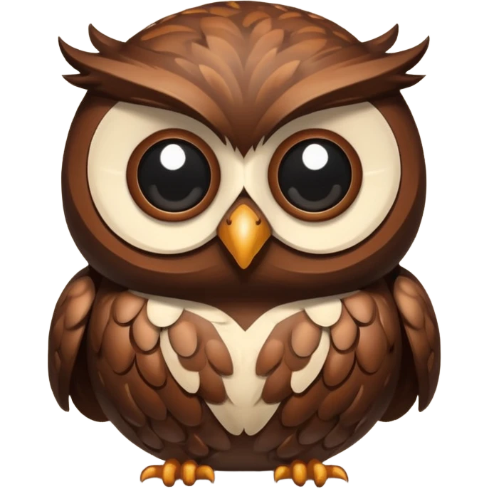 owl logo for cafe emoji