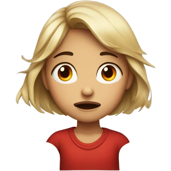 girl crying  emoji