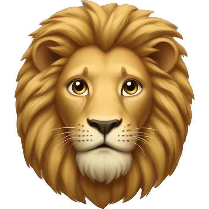 Lion with leo  emoji