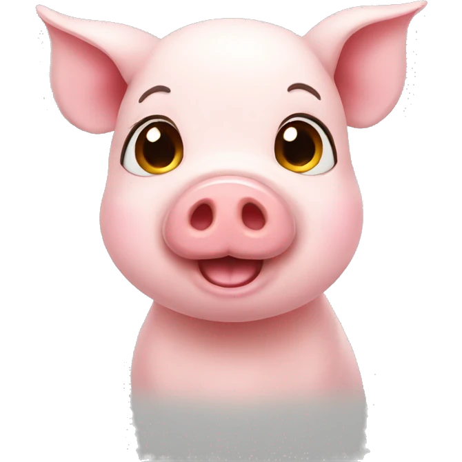 cute pig emoji
