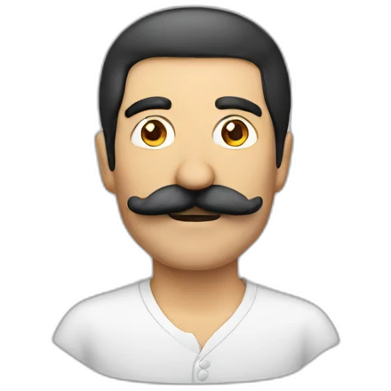 turkish man with moustache emoji