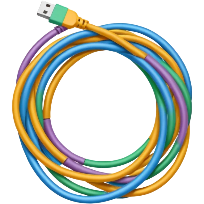 Tangled Cables emoji